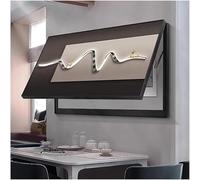 Wall Cabinet for Electrical Panels - Stylish Cover for Circuit Breakers and Utility Doors, Enhances Home Aesthetics