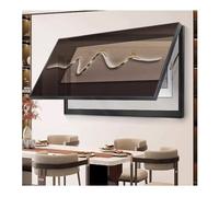 Wall Cabinet for Electrical Panels - Stylish Cover for Circuit Breakers and Utility Doors, Enhances Home Aesthetics