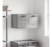 Wall Cabinet Grey Sonoma 60x36.5x35 cm Engineered Wood Berkfield Home Grey One Size