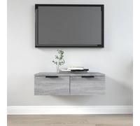 Wall Cabinet Grey Sonoma 68x30x20 cm Engineered Wood Berkfield Home Grey One Size