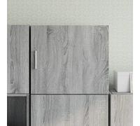 Wall cabinet Grey Sonoma Engineered Wood 45x42.5x40 cm Wall-mounted Storage Unit
