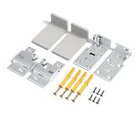 Wall Cabinet Hanging Plate Corner Bracket Kitchen Carrier Rustproof Concealed Mounting Brackets Kitchen Brackets Carriers
