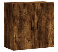 vidaXL Wall-mounted Cabinet Black Oak 60 x 31 x 60 cm Engineered Wood