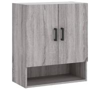 Wall Cabinet Hanging Storage Cabinet Display Cabinet Engineered Wood vidaXL