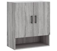 Wall Cabinet Hanging Storage Cabinet Display Cabinet Engineered Wood vidaXL