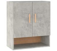 vidaXL Wall Cabinet Concrete Grey 60x31x70 cm Engineered Wood