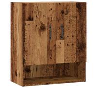Wall Cabinet Hanging Storage Cabinet Wall Cupboard Engineered Wood vidaXL