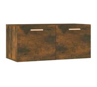 Vidaxl Wall Cabinet Smoked Oak 80X35X36.5 Cm Engineered Wood, Brown