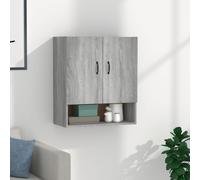 (Grey sonoma) vidaXL Wall Cabinet Hanging Storage Cabinet Wall Cupboard Engineered Wood