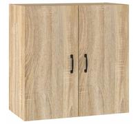 Wall Cabinet Hanging Storage Cabinet Wall Cupboard Engineered Wood vidaXL