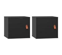 Wall Cabinet Hanging Storage Cabinet Wall Cupboard Solid Wood Pine vidaXL