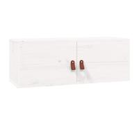 Wall Cabinet Hanging Storage Cabinet Wall Cupboard Solid Wood Pine vidaXL