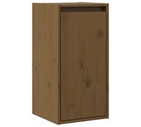 Wall Cabinet Hanging Storage Cabinet Wall Cupboard Solid Wood Pine vidaXL