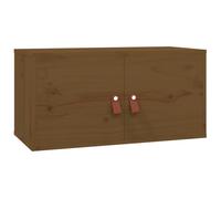 Wall Cabinet Hanging Storage Cabinet Wall Cupboard Solid Wood Pine vidaXL