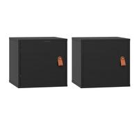 Wall Cabinet Hanging Storage Cabinet Wall Cupboard Solid Wood Pine vidaXL