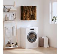 vidaXL Wall Cabinet Smoked Oak 60x31x60 cm Engineered Wood