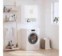 vidaXL Wall Cabinet White 60x31x70 cm Engineered Wood