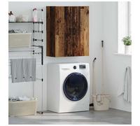 vidaXL Wall Cabinet Old Wood 69.5 x 34 x 90 cm Engineered Wood