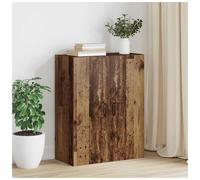 vidaXL Hanging cabinet Old wood 69.5 x 34 x 90 cm Engineered wood