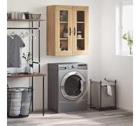 Wall Mounted Cabinet Storage Cabinet Wall Cupboard Engineered Wood vidaXL