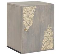 Wall Cabinet Wall-mounted with Storage Solid Mango Wood Bathroom Home vidaXL