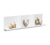 Wall Cabinet White 100x16.5x30cm Engineered Wood Floating Slimline Storage Daily