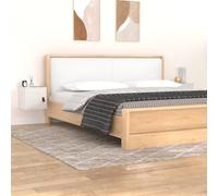 Wall Cabinet White Solid Pinewood & Engineered 31.5x30x30 cm Wall-mounted Pair.