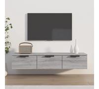 Vidaxl Wall Cabinet Grey Sonoma 102X30X20 Cm Engineered Wood Wall Cabinets