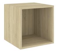 Wall Cabinets Hanging Storage Cabinet Wall Cupboard Engineered Wood vidaXL