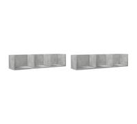 Wall Cabinets Wall Storage Cabinet Hanging Cupboard Engineered Wood vidaXL