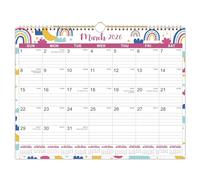 Wall Calendar - 12 Monthly Calendar from March to December, Perfect for School, Office & Home Planning, 14.75" x 11.5''