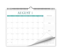 Wall Calendar 2025-2026, 17 Monthly Wall Calendar from August 2025 to December 2026, 14.5" x 11.5" Calendars 2025-2026 Vertical for Home&Office Planning