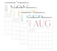 Wall Calendar 2025-2026, 17 Monthly Wall Calendar from August 2025 to December 2026, 14.5" x 11.5" Large Calendar 2025-2026 Vertical for Home&Office Planning