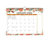 Wall Calendar 2025-2026,18 Monthly Calendar | Run from January 2025 to June 2026, Art Planner for Student Teacher Home Decoration