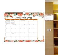 Wall Calendar 2025-2026, 18 Months Teacher Calendar, Family Planner for Lesson Planning and Appointment Tracking, for Home and Classroom