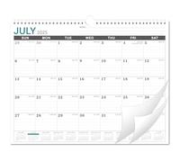 Wall Calendar 2025-2026 - 2025-2026 Calendar Wall from Jul. 2025 to Dec. 2026, 18 Monthly Calendar with Large Ruled Blocks and Julian Dates, Calendars for Easy Planning, 11.5''x14.75''