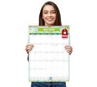 Wall Calendar 2025/26 UK, 2025 Calendar Family Planner A3, 18 Month 2025 Calendar Month to View, Family Calendar 2025 2025 Calender from July 2025 - Dec.2026 for Family Kitchen Home - 12 Theme