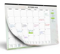 Wall Calendar 2026 by Smart Panda - Monthly Desk Calendar from August 2025 until December 2026 - One Month to View - 33cm x 43cm