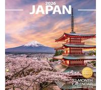 Wall Calendar 2026 Planner Calendar - Japan Hangable Monthly Wall Calendar with Large Blocks for Organizing & Planning, Academic Schedule, Home, Office & Family, Thick & Sturdy Paper (12"x24" Open)