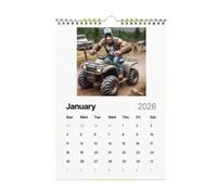 Wall Calendar 2026, Weekly Monthly Planner, 2026 Monthly Calendar, Yearly Organizer, Daily Schedule Tracker for Kids Bedroom Living Room Kitchen Fridge Desktop Apartment Classroom Meeting Room Class