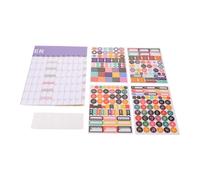 Wall Calendar Large Laminated Yearly Planner for Busy Families and Students | Erasable Offset Paper Material, Big-room Visibility Design, Plain Minimalist English Layout, Fits Wall Surfaces