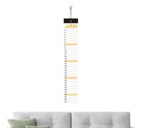 Wall Calendar | Long Annual Planner with Detachable Pages | January-December Large Wall Calendar Planner for Time Management Planning Decoration Modern Home Office Classroom