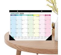 Wall Calendar, Monthly Organizer, 16.93x12.01 Inches, Decorative Schedule Board, Reusable Chart, Aesthetic Funny Layout for School, Wall, Home, Office, Desk, Dorm, Classroom, Work