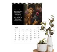 Wall Calendar, Monthly Organizer with Vivid Colors | Wall Calendar with Months from January to December, for Children and Teachers, Use Indoors, School, Classroom, Offices, Home and