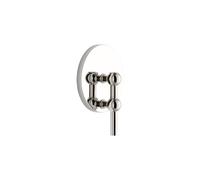 STOFF Nagel STOFF Nagel candle holder wall-mounted Chrome