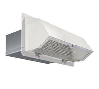 Wall Cap for Microwave Vent Range Exhaust Vent Hood Kitchen Vent,Wall Vent Cap Exhaust Vent Cover Exterior Microwave Stove Vent for 3-1/4" x 10" Rectangular Duct for Range Hood Bath Vent Fan,White