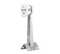 Wall & Ceiling Mount Security Camera Mount | Adjustable Stainless Steel Base Heavy Duty Installation Bracket for Indoor & Outdoor Cameras, Poles & Ceilings