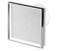 Wall Ceramic Tile Bathroom Kitchen Extractor Fan 125mm Diameter Timer and Humidity Sensor