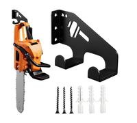 Wall Chainsaw Hanger - Adjustable Steel Mount Bracket, Heavy Duty Chainsaw Organizer, Space Saving Holder, Built with Solid Steel Material Strength | Efficient Equipment Mount Option for Workshop