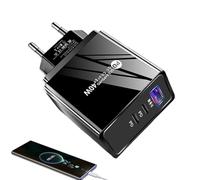 Wall Charger, 40W Type C Quick Charge Block with 3 Ports, Portable Accessory for Tablets Cameras and Electronic Equipment